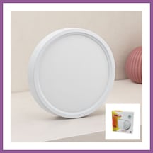 Bezos 18w 6500k Yuvarlak Led Slim Panel 20.5 Cm - 1260 Lm Rengaren