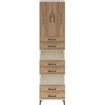 Hyperion Dolap 4 Raflı 6 Çekmeceli 2 Kapaklı 60x44x243 Aytaşı-çam Aytası