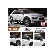 Cactus Batman Yarasa Ayna Kapağı Piano Black / 2017-2021 (Sts Oto Aksesuar)
