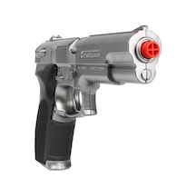 Vıp Kalite Metal Kapsül Tabancası 8li Kapsül Tabancası Gümüş Oyuncak Tabanca Metal Tabanca