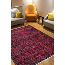 Kilimista Efes 2303 Kolay Temizlenen Dekoratif Yıkanılabilir Balkon Salon Halısı Mutfak Halısı Kilim Yolluk Çok Renkli