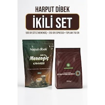 İkili Set 500 Gr Sütlü Toz Menengiç Kahvesi + 250 Gr Espresso Premium Blend Diğer