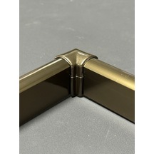 Namsa 2 Cm İç Köşe Yönlendirici İnox/bronz Renk