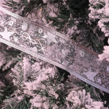 Szypzstore 4 M 40 Leds Noel Ağacı Şerit Işık Dekorasyonu Dize Işıklar Dıy Dantel Yaylar Dize Işık Ev Dekorları Yeni Yıl Işığı 5ho7ot Beyaz