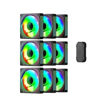 Gamepower Glacia 120 Infinity Argb 9 Lu Fan Seti + Hub Kit