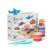 Hey Clay Yaratıcı Kil Seti - Ocean Çok  Renkli