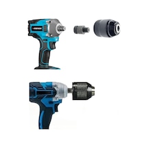 Kilitlemeli Somun Sökme Sıkma Makinesi İçin 1 Adet Sds-max Metal Mandren Ve Adaptör Seti