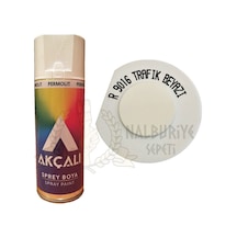 Akçalı Trafik Beyaz Sprey Boya 400 ML Ral9016