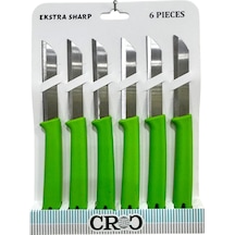 Croc 6lı Meyve Bıçağı Yeşil