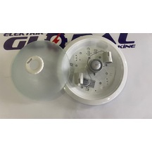 Na-de 360 Derece Hareket Sensörlü Sıva Üstü Tavan Armatürü Yüksek Hassasiyetli Enerji Tasarruflu Aydınlatma Beyaz (METAL+CAM)