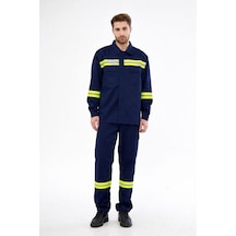 Proweld 100rf-102rf Reflektörlü Isı Alev Ve Kaynak Sıçramalarına Karşı Koruyucu Takım Lacivert