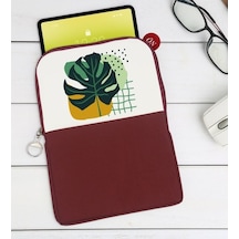 Bk Gift Yaprak Tasarımlı Taşınabilir Koruyucu Tablet Kılıfı  (526059667)