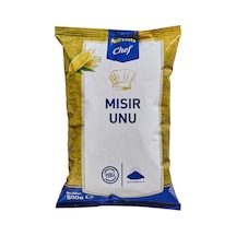 Metro Chef Mısır Unu 500 G - İnce Öğütülmüş, Çok Amaçlı Kullanım 3'li Ekonomik Paket - 3 Adet Tarı