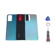 Realme 9i Siyah Arka Kapak Batarya Kapağı Pil Kapağı Yapışkan Ve Sökme Aparatıyla Beraber Full Set Siyah