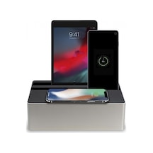 Alldock Wireless Kablosuz Alu Gümüş / Siyah Test