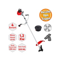 Rodex RDX9639 33 CC 3,2 KW 4 Zamanlı Benzinli Yan Tırpan