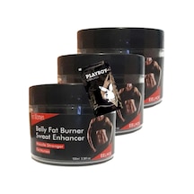 Belly Fatburner Sweat Enhancer Kadınlar İçin Krem 3x100 Ml + 1 Adet Jel İle