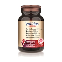 Validus Women Epimedium 200 Mg + Damiana 200 Mg 60 Tablets