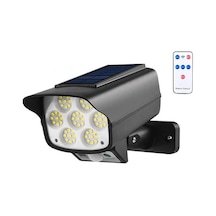 UpWay Sahte Kamera Görünümlü Güneş Enerjili 63 LED Solar Lamba Ay
