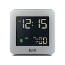 Braun Bc09g Gri Dijital Alarmlı Masa Saati Brn.bc09g