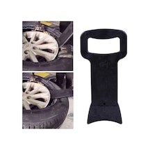 Ankatek Tasarrufu Sones Siyah Sağlayan Lastik Emek Düz Çubuk Boncuk Adet 2 Ax