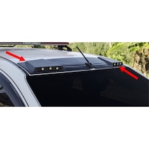 Ducki Mitsubishi L200 2015 Sonrası 3Lu Led Tavan Şapkası Kep Led