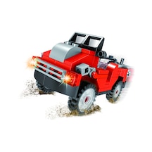 Ausini City Kırmızı Jeep127 Parça