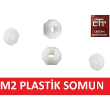 M2 Plastik Somun -Adet Seçenekli 50 Adet