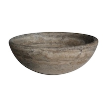Tezgah Üstü Gümüş Mermer Lavabo
