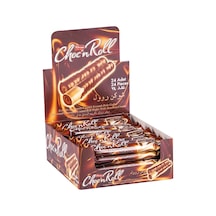 Choc N Roll Kakao Kaplamalı Fındık Kremalı Roll Gofret 16 Gr. 24 Adet (1 Kutu)