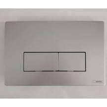 Serel Gömme Rezervuar P58 Metal Mat Krom Panel Mat Krom