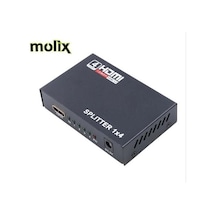 Molix 4 Port Hdmı Çoğaltıcı Splitter Hdmı 1.4V Çoklayıcı Dağıtıcı