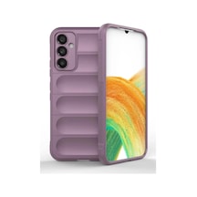 Newface Samsung Galaxy A15 4g Kılıf Optimum Silikon - Mor