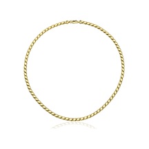 Fiyonk Kuyumculuk 14 Ayar Altın Pullu Zincir 4.90 MM 001
