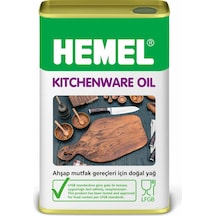 Hemel Kitchenware Oil Clear Şeffaf Ahşap Mutfak Gereçleri Yağı 1 Lt