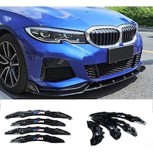 Bmw G20 ///m Siyah 17-18-19 Janta Uyumlu 4.lü Kaliper Kapagı