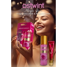 Ostwint Magic Love Vücut Spreyi 200ml & Vücut Kremi 50ml Set Ferahlatıcı Romantik Esinti Ve Çiçeksi