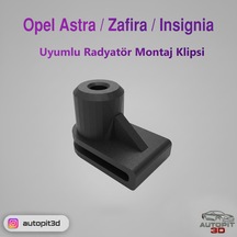Opel Astra / Zafıra / Insıgnıa Uyumlu Radyatör  Klipsi 2 Adet