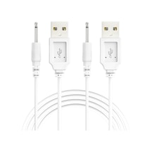 Vibratör İçin Dc Uçlu Usb Şarj Kablosu 30 Cm