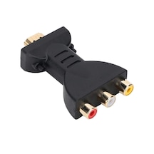 Rca Bileşen Dönüştürücü İçin Hdmı'dan Rgb Videoya Ses Dönüştürücü 1080p Ses Ve Video Senkronizasyon Adaptörü