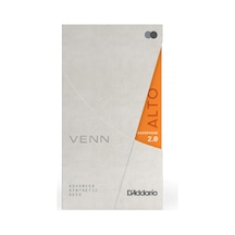 D'addario Vas0120g2 Venn Generation 2 Sentetik Alto Saksafon Kamışı No: 2.0 Profesyonel - Tekli Paket Sentetik/doğal Hibrit Yapı, Üstün Dayanıklılık Ve İstikrarlı Ton