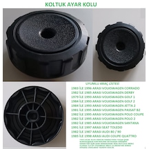 Seat Toledo Audi 80 90 Volkswagen Scirocco Koltuk Ayar Kolu