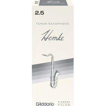 D'addario Rhkp5tsx250 Frederick Hemke Tenor Saksafon Kamışı No: 2.5 Profesyonel - 5'li Paket Kısa Vamp Kesim, Koyu Caz Tonu Ve Zengin Harmonikler