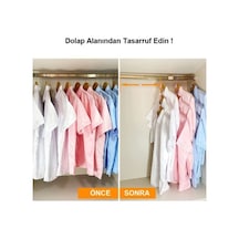 Dolap İçi Askı Aparatı Organizer Antrasit