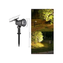 Reedark Güneş Enerjili Dışarıdaki Işık Kontrollü Su Geçirmez Çim Çiçeği Bahçe Ağaç Işığı 2302-1 Led Isınma Işığı Üç Seviye