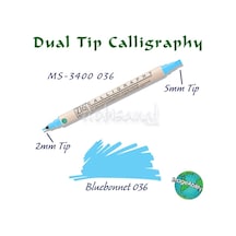 Zig Calligraphy Çift Uçlu Kaligrafi 2 Mm + 5 Mm 036 Blue Bonnet