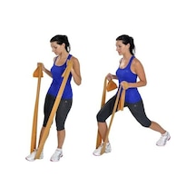 Egzersiz Bandı 1 Metre Gümüş Renk