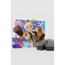 Bennett Genshin Impact Anime Gacha V4 - 22x18 Gaming Mouse Pad Fare Altlığı