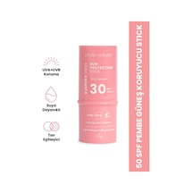 Bade Natural Pembe Mineral Filtreli Ve Doğal Güneş Koruyucu Stick SPF30 6 G