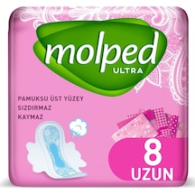Molped Ultra Hijyenik Ped Uzun 8'li